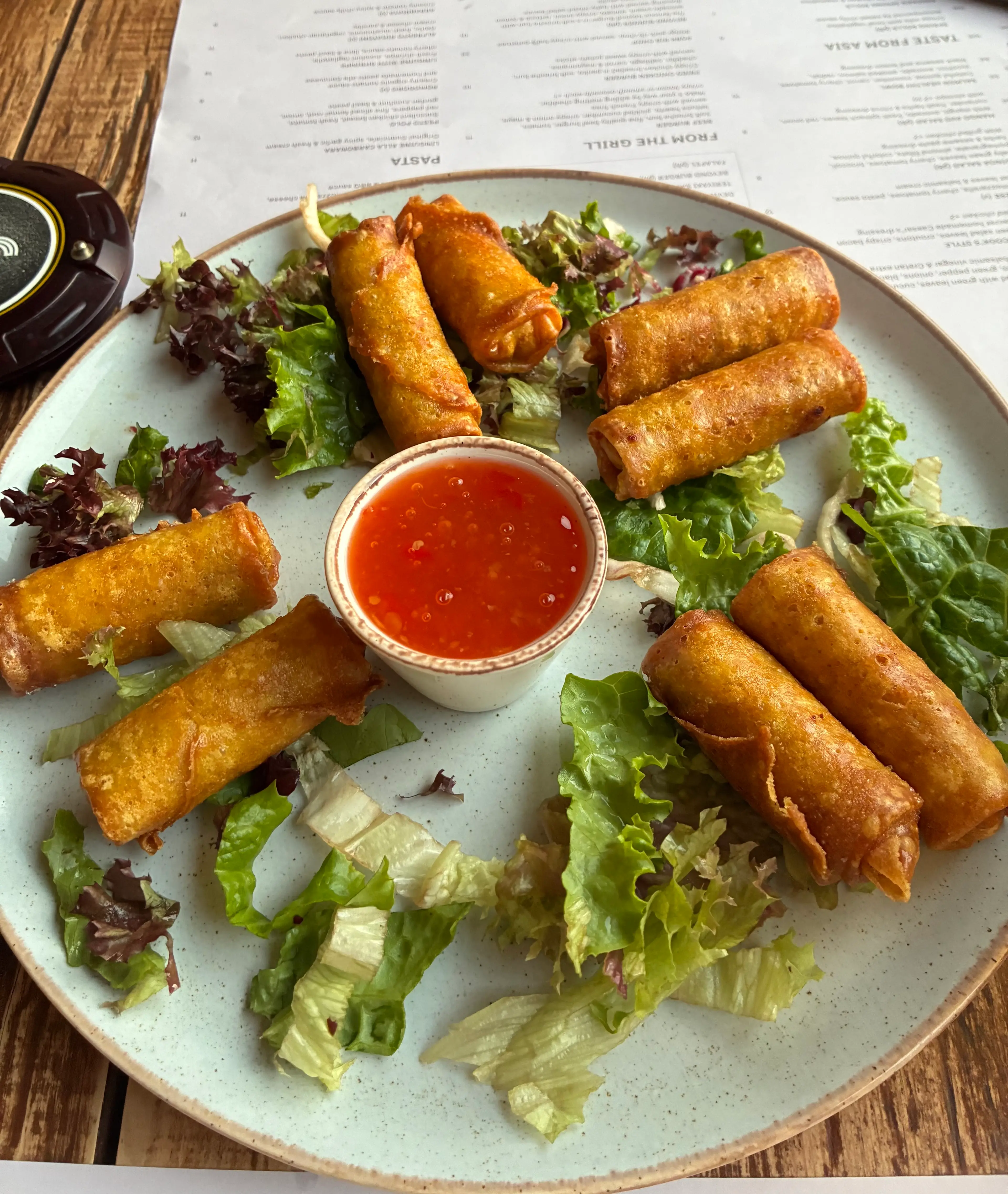 There is a wide variety of food on offer (LADbible)