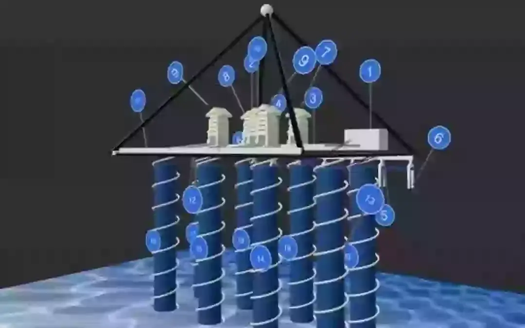 Previous findings involved 'columns' under a pyramid (Khafre Project)