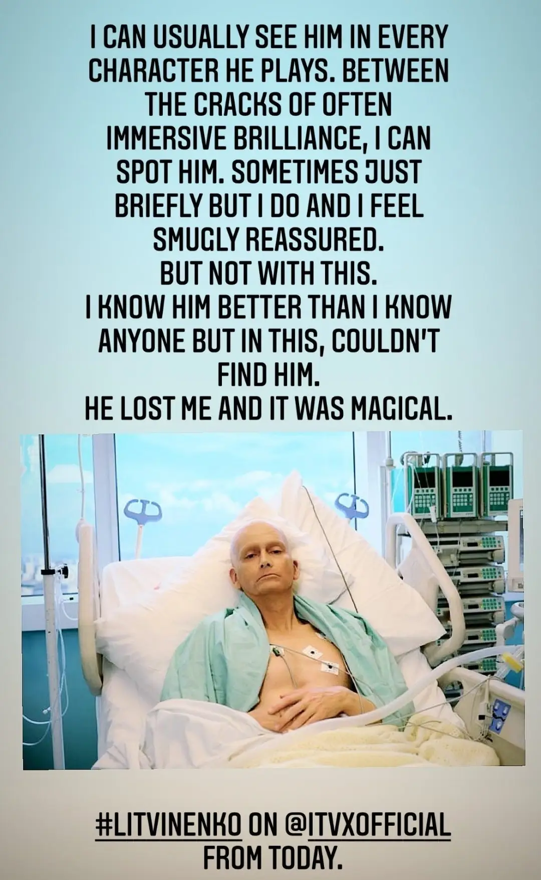 Even Tennant's wife couldn't recognise him.