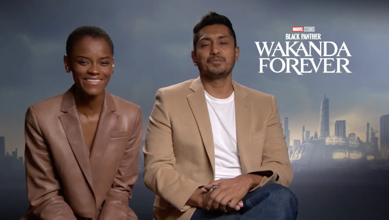 Letitia Wright revealed the cast made sure to pay tribute to their late co-star before filming commenced.