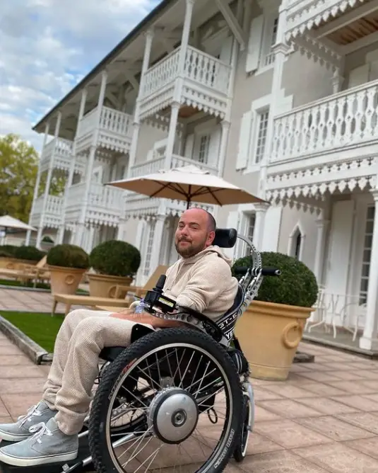 David Holmes was left paralysed after an accident on the set of Harry Potter.