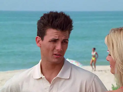 Jackson quit Baywatch midway through season nine and was arrested with bags of meth the next year (NBC)