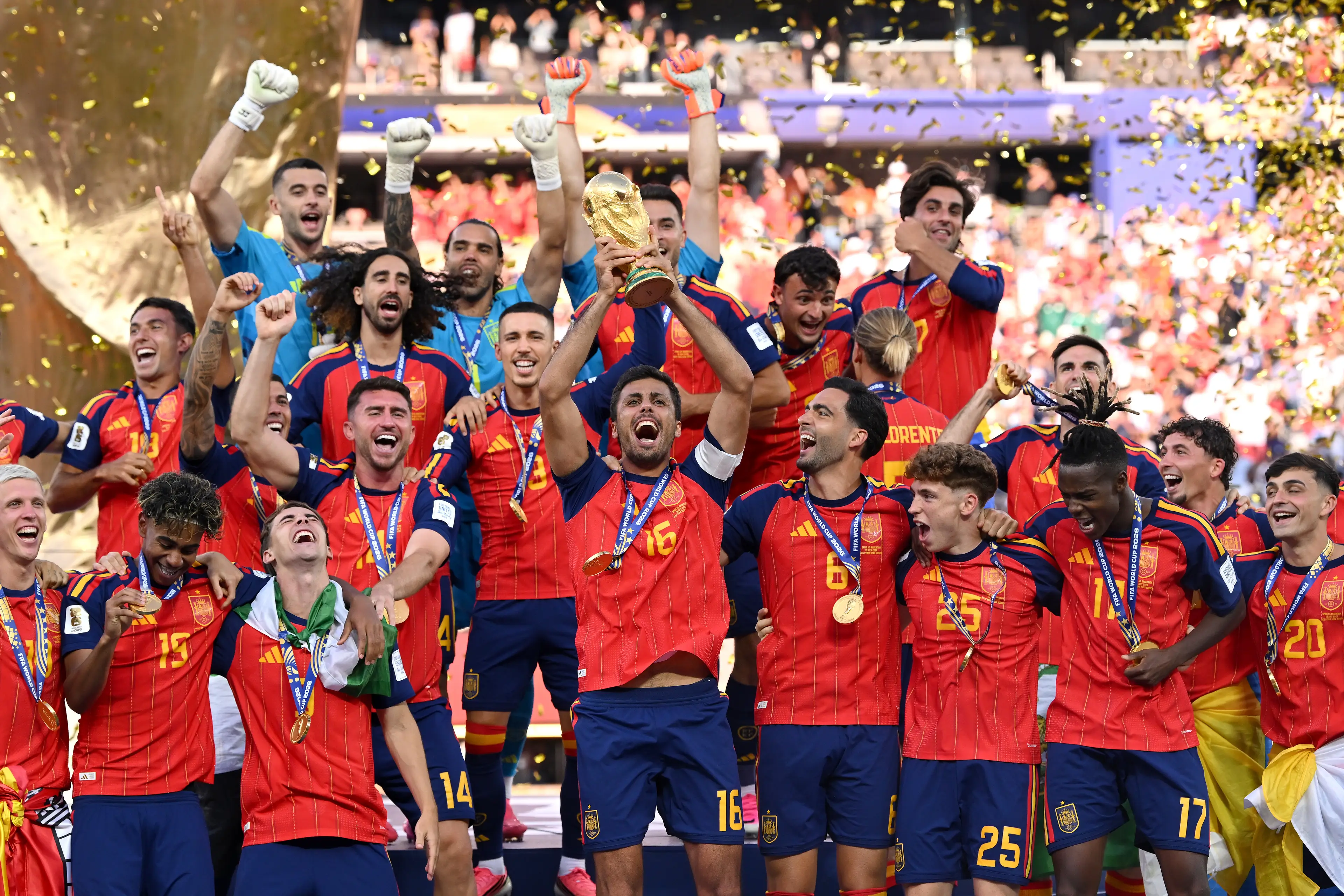 Spain bagged their second World Cup title (David Ramos/Getty Images)