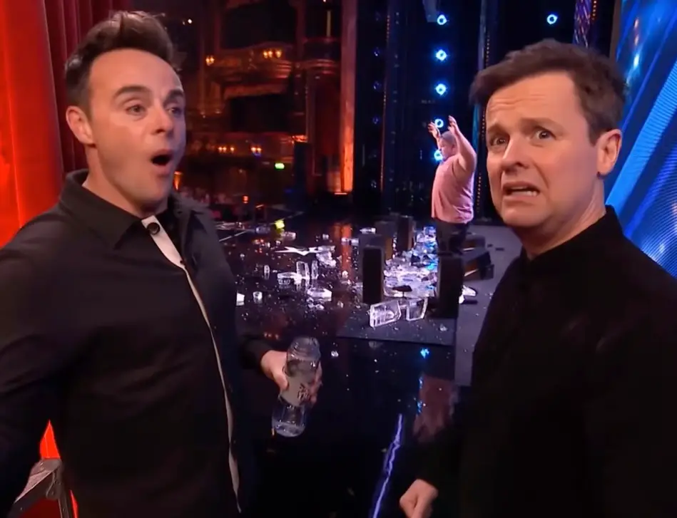 Ant and Dec were stunned.