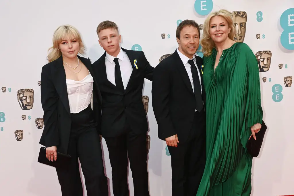 The couple have two children together, Grace and Alfie.