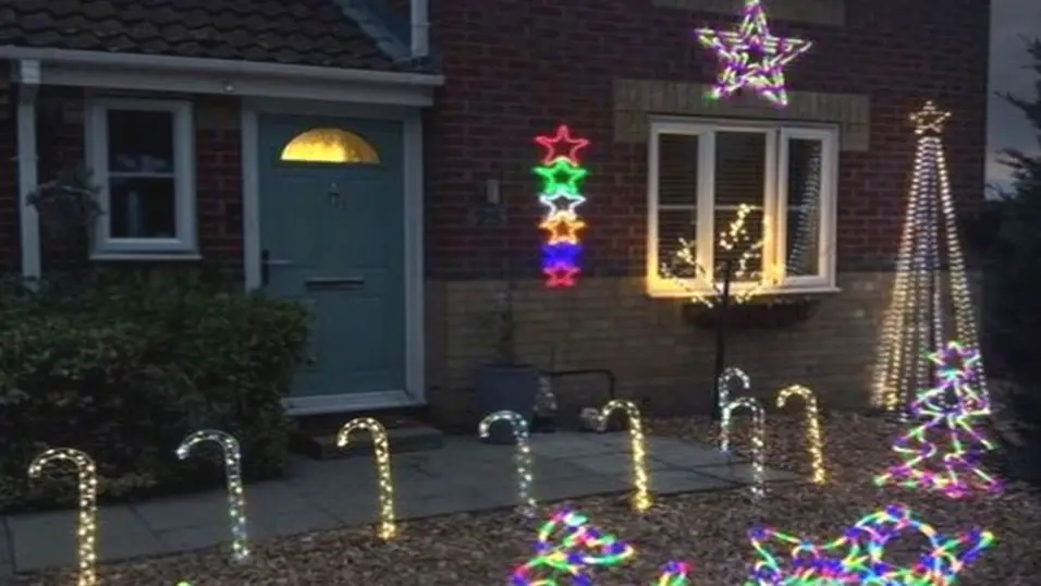 Mum defends decorating home for Christmas four months early