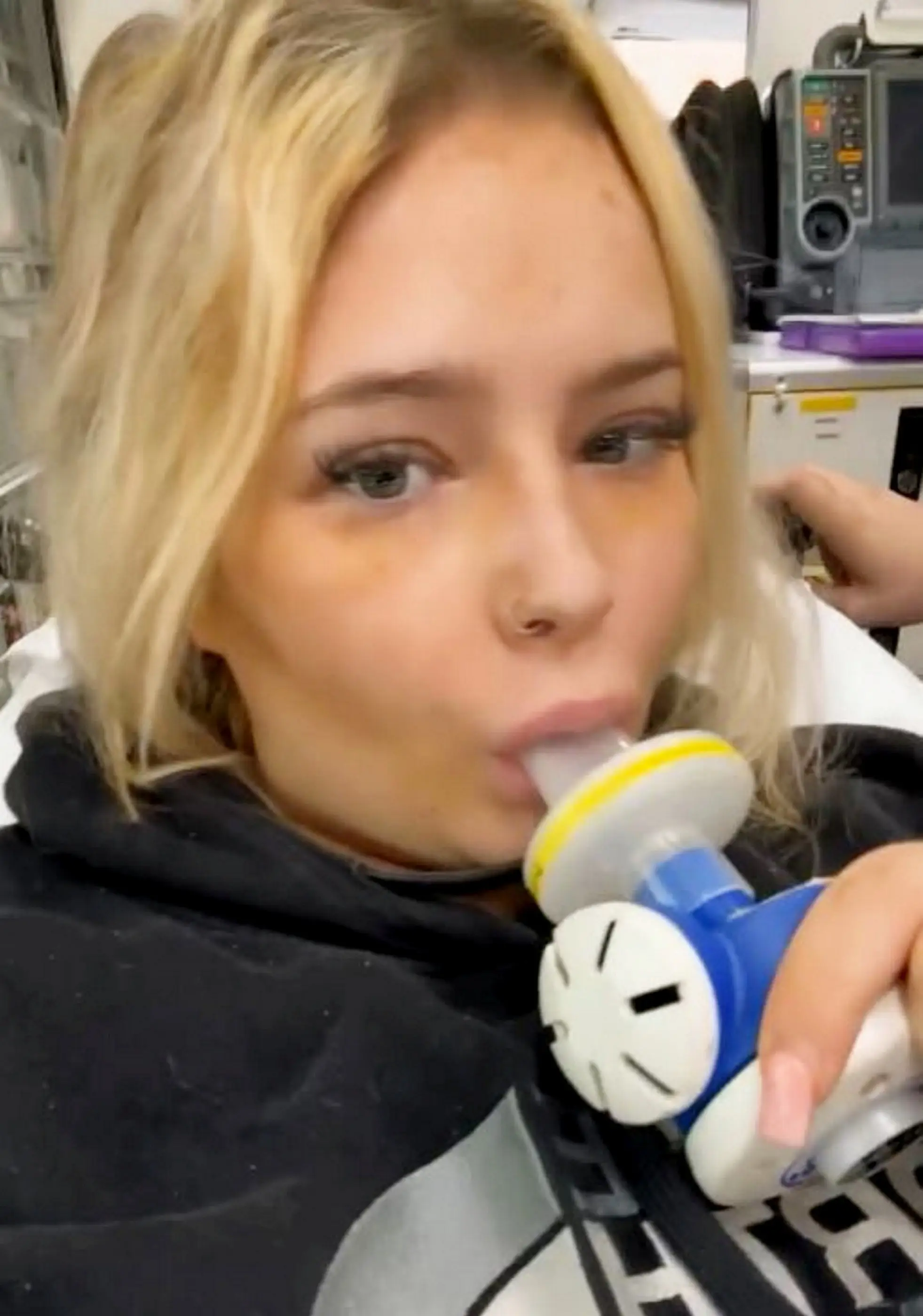 Amy Louise Leonard posted a video warning people about the dangers of nitrous oxide, three days later she died (Carina Proctor/SWNS)