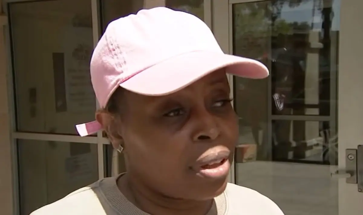 The mother claimed she 'cried' after her family's travel plans were decimated (ABC7)