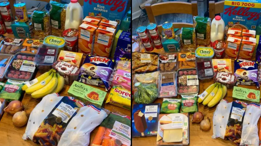 Shopper recreates 2020 food shop to see how much prices have changed
