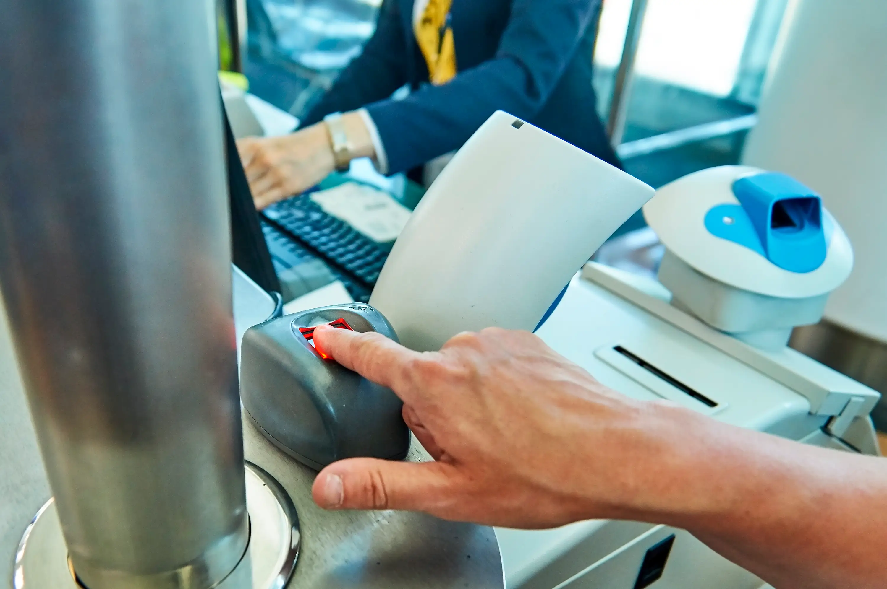 Fingerprint scans will be a requirement for travel (Getty Stock Images)