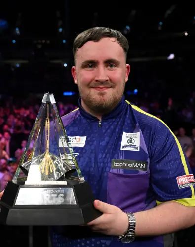 Luke Littler had an incredible 2024 (Justin Setterfield/Getty Images)