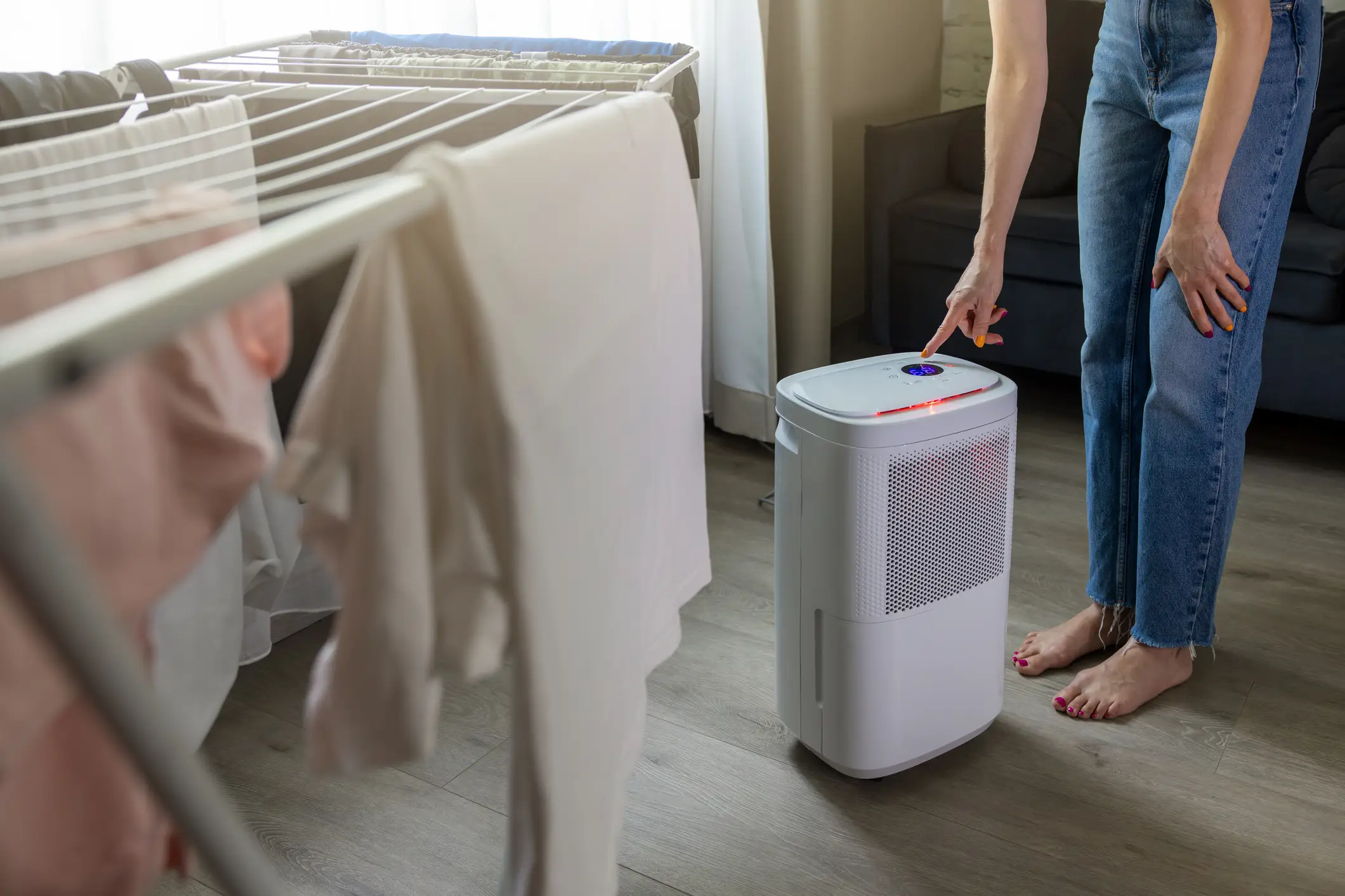 Dehumidifiers can be cheaper to run (Getty Images/ ronstik)