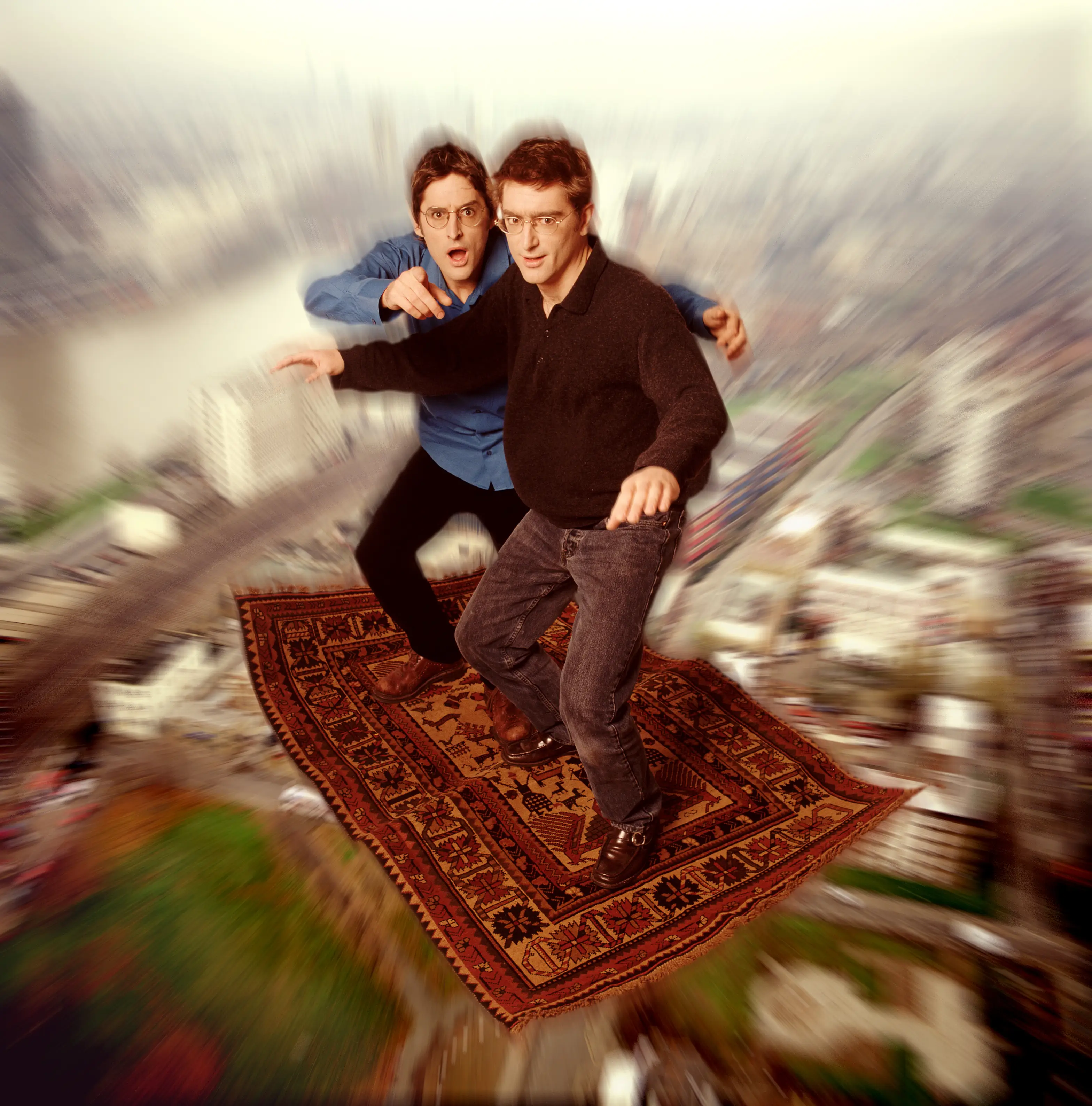 Louis and Marcel back in 2005.