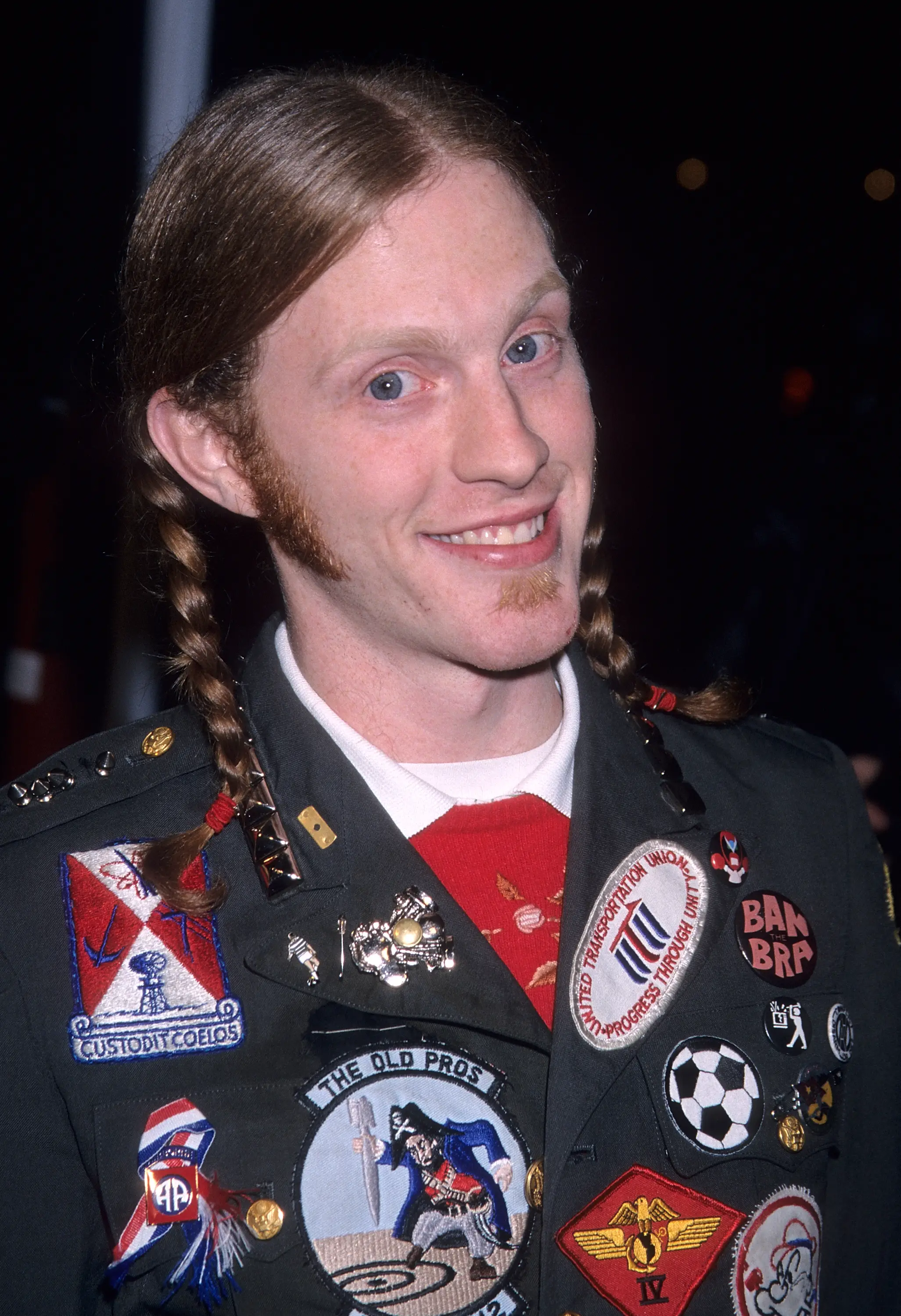 Maronna at the premiere of Slackers (Ron Galella, Ltd./Ron Galella Collection via Getty Images)