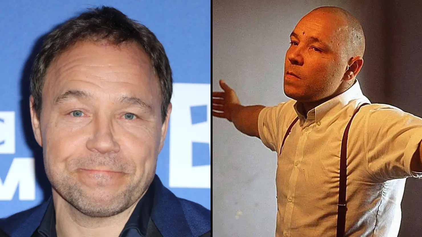 Stephen Graham says he wore clothes to hide his neck after suicide attempt