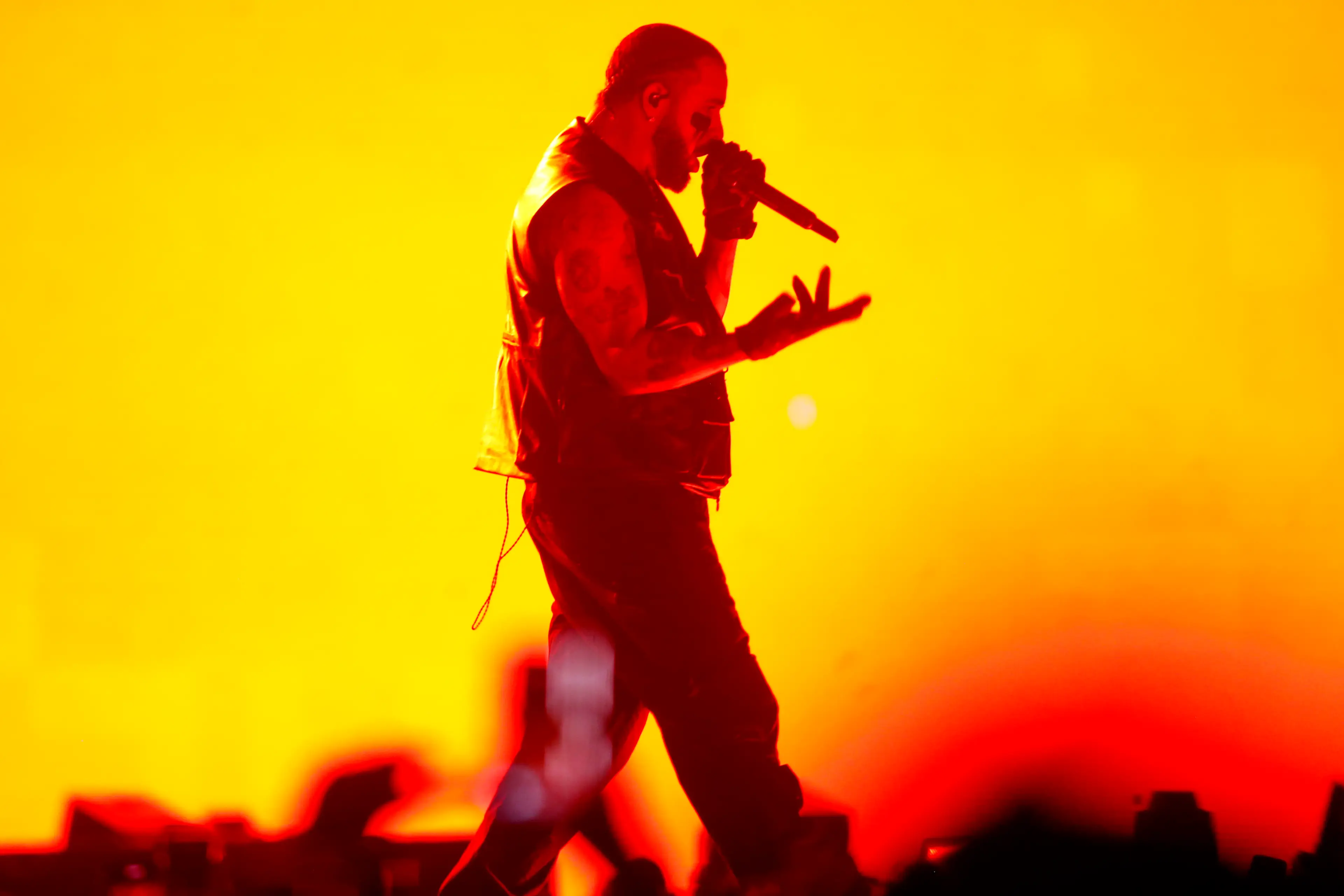 Drake will headline three nights at Wireless  (Photo by Marcelo Hernandez/Getty Images)