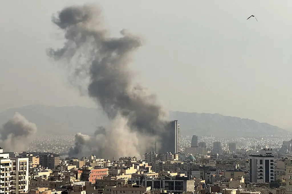 Israel and US airstrikes hit Tehran (Mahsa / Middle East Images / AFP via Getty Images)