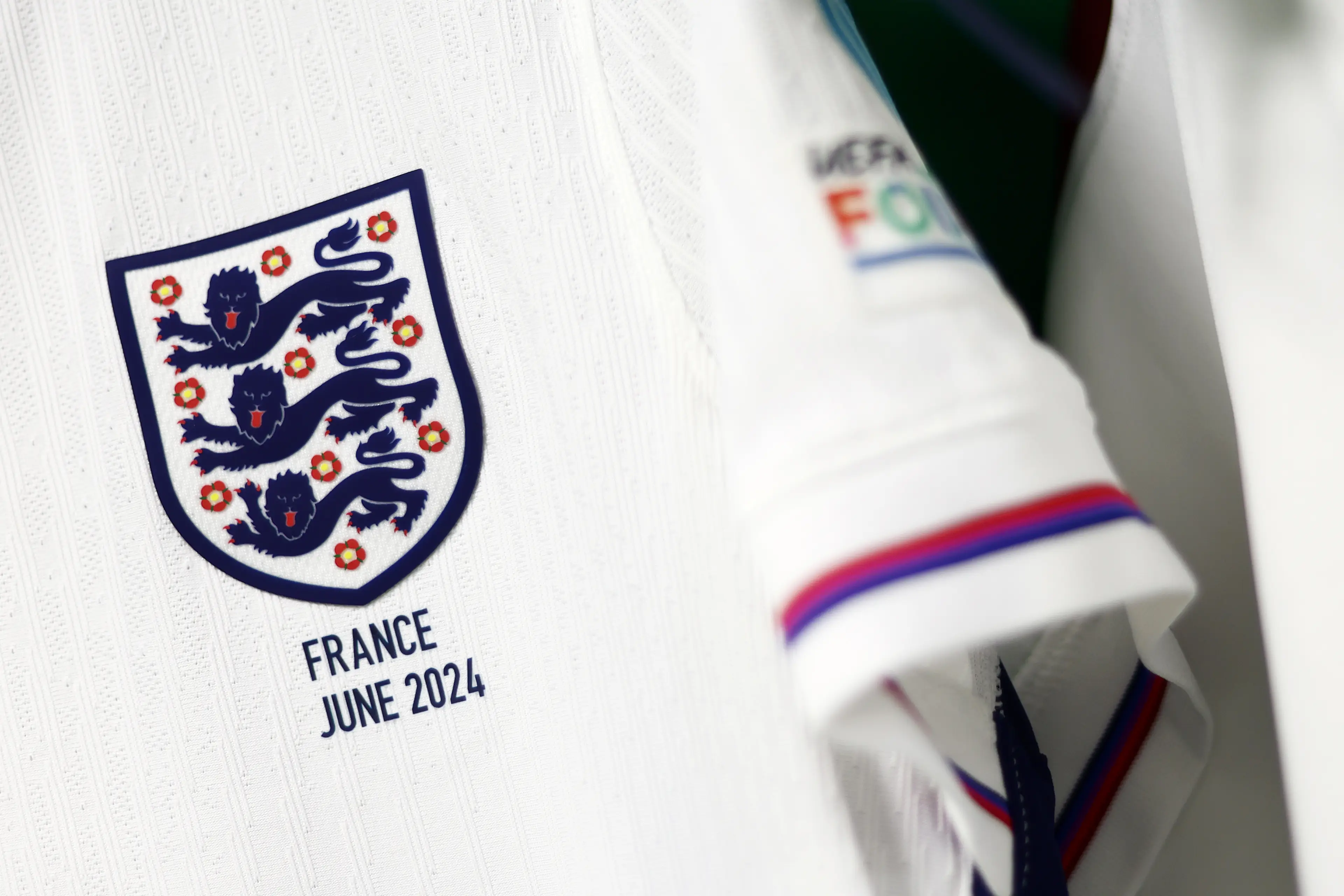 It's three lions on a shirt, but why is it three lions on a shirt? (Naomi Baker - The FA/The FA via Getty Images)