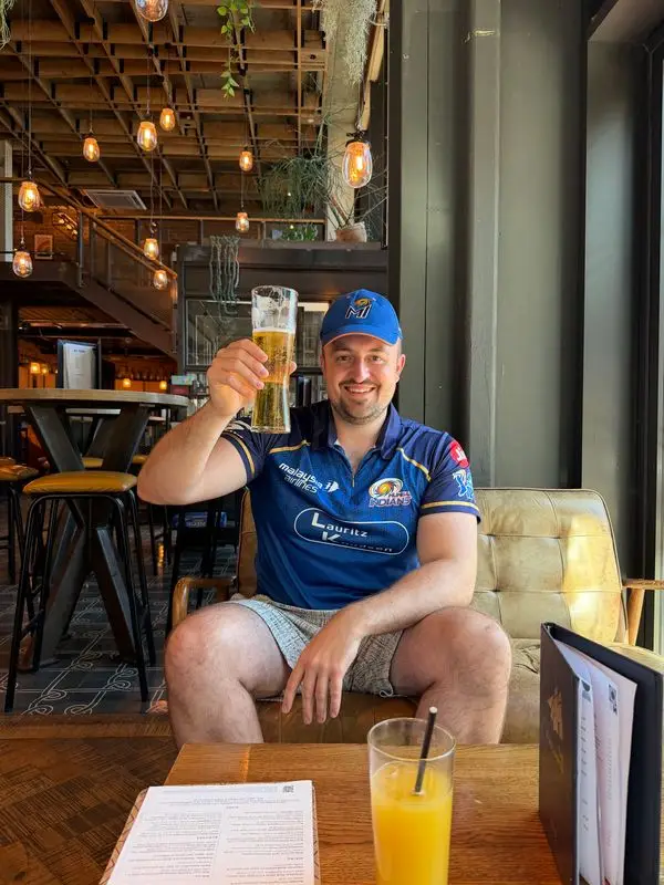 Stefan doesn't let his Crohn's from stopping him living his life (Supplied)