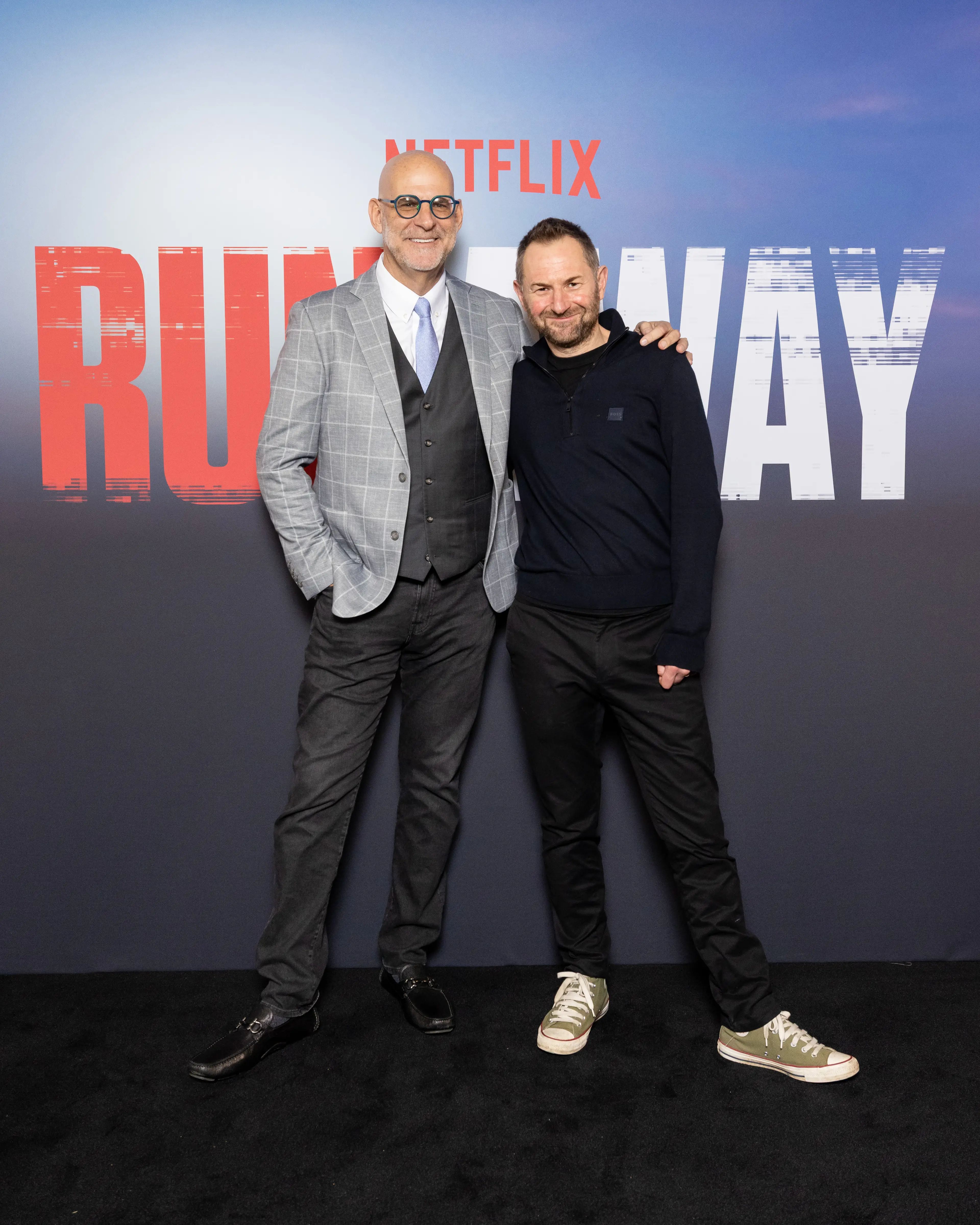 Coben and Brocklehurst. (StillMoving.Net for Netflix)