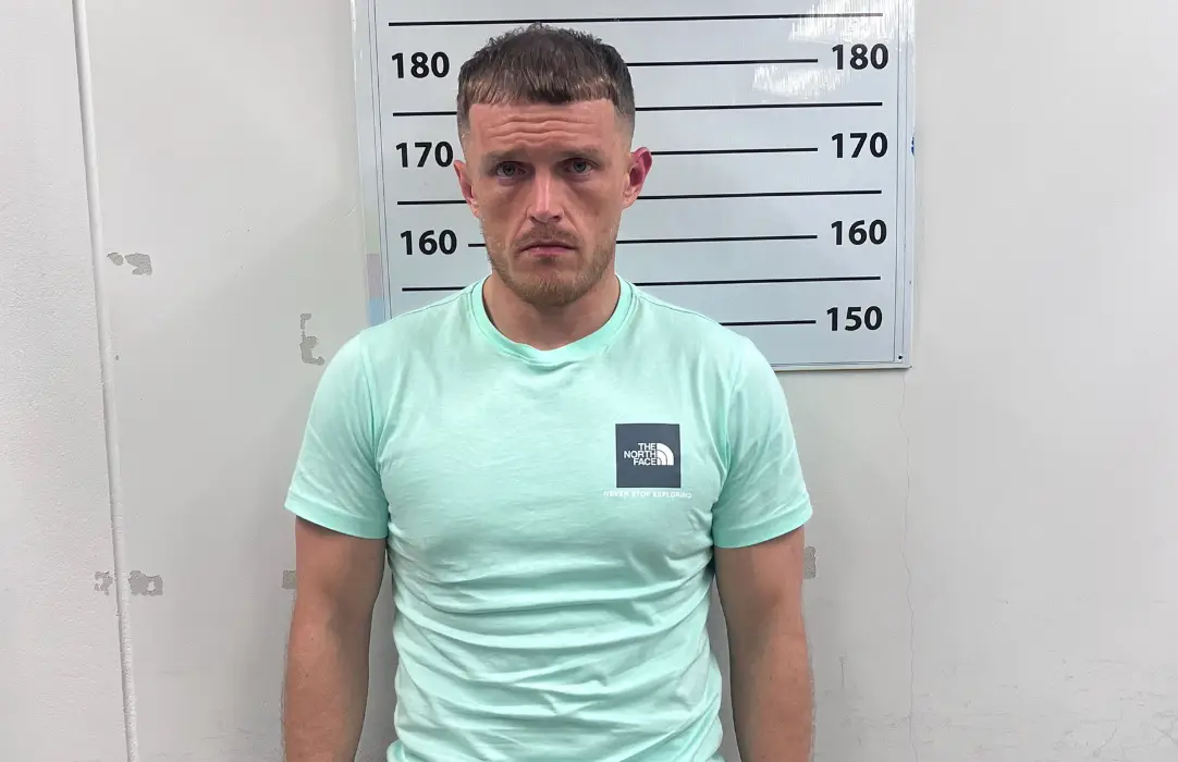 Jamie Louis Swain faced up to 20 years in prison, but was eventually deported from Thailand after a receiving a fine (ViralPress)