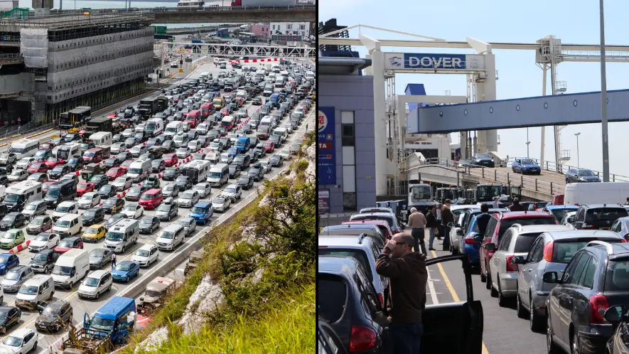 Families Are Waiting For Up To 30 Hours In Massive Queues To Go To France At Dover