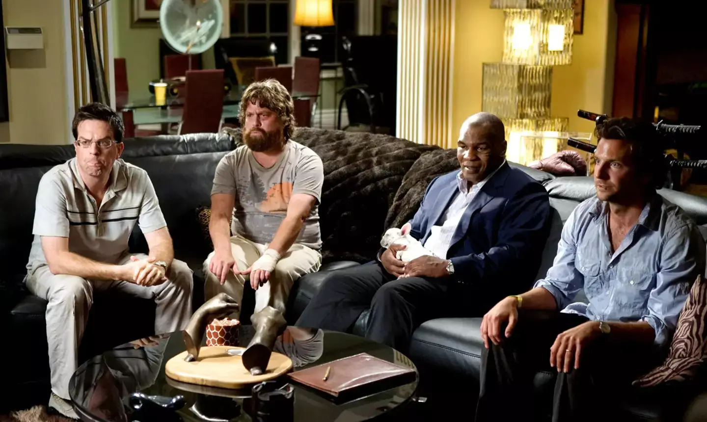 Mike Tyson revealed he had no idea he was making a cameo in The Hangover until the night before shooting it (Warner Bros)