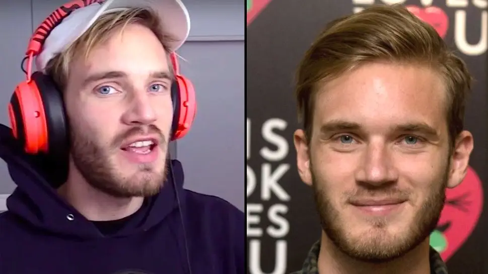 PewDiePie / YouTube  PA Images / Alamy Stock Photo
