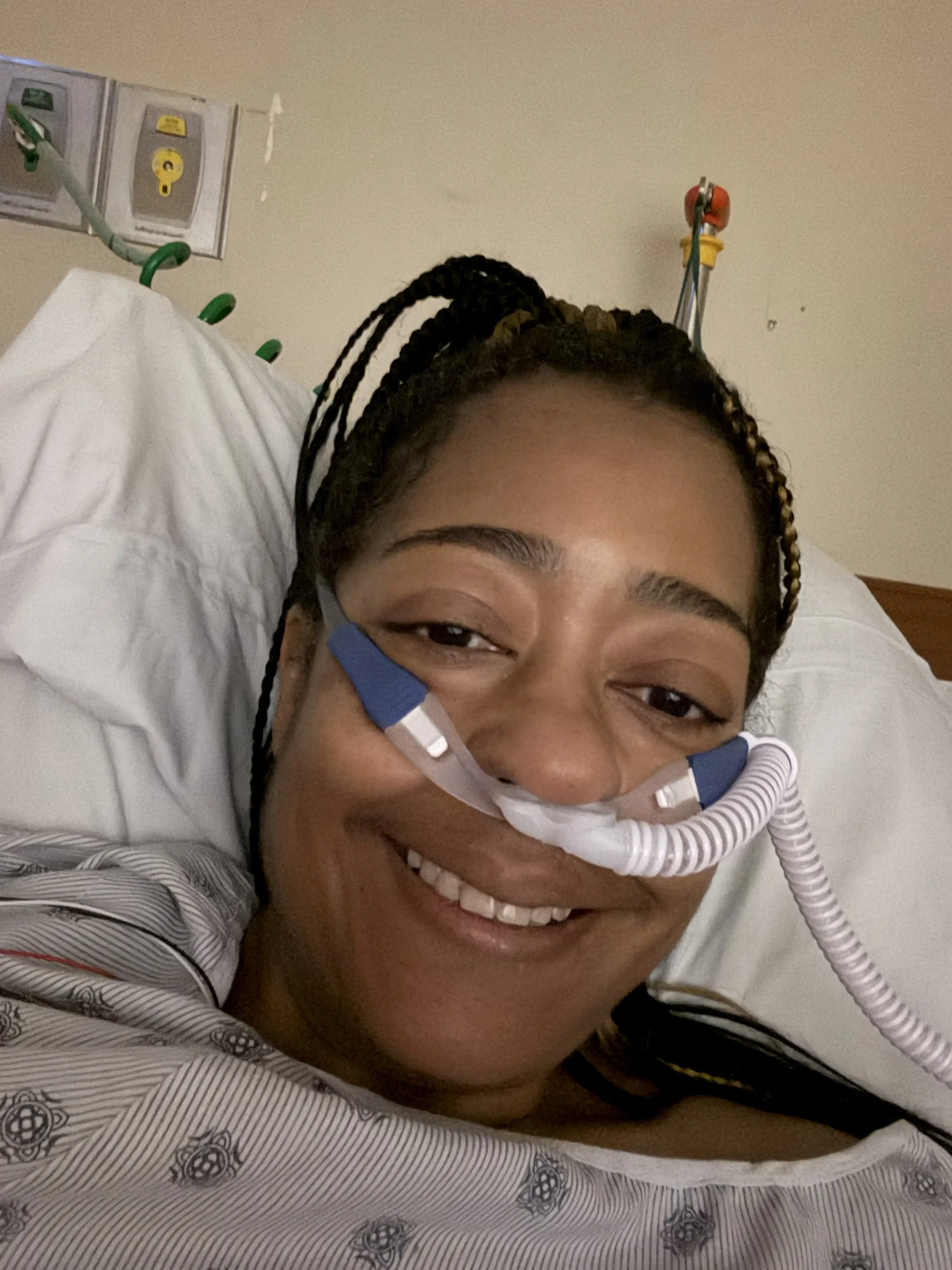 Denise had to learn to walk again (SWNS)