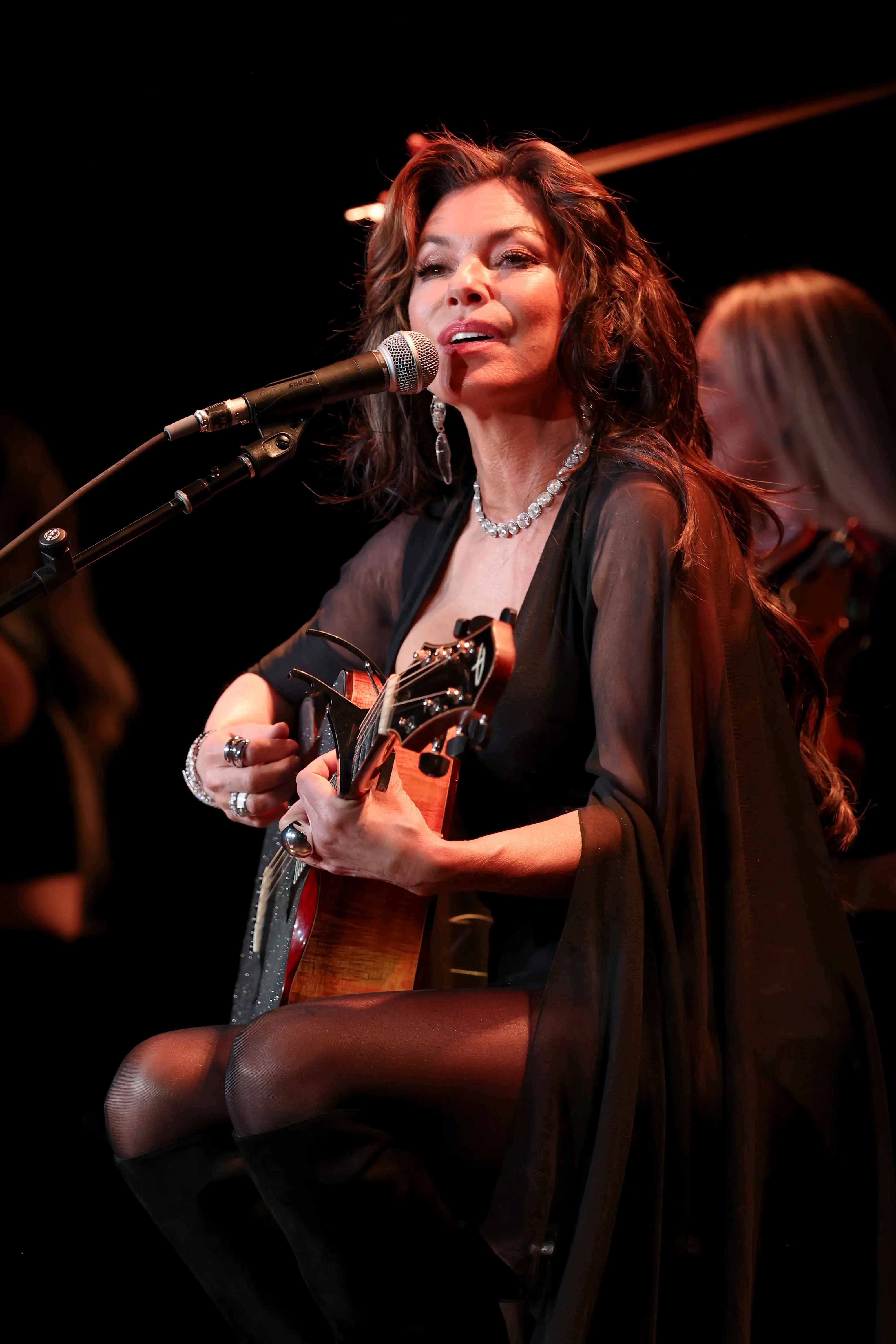 Real name Eilleen, she changed her name to Shania when she signed to a record label. (Kevin Mazur/Getty Images for SiriusXM)