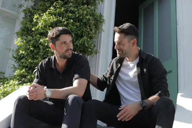 The two brothers would survive the tsunami but lose their parents (National Geographic / Disney+)