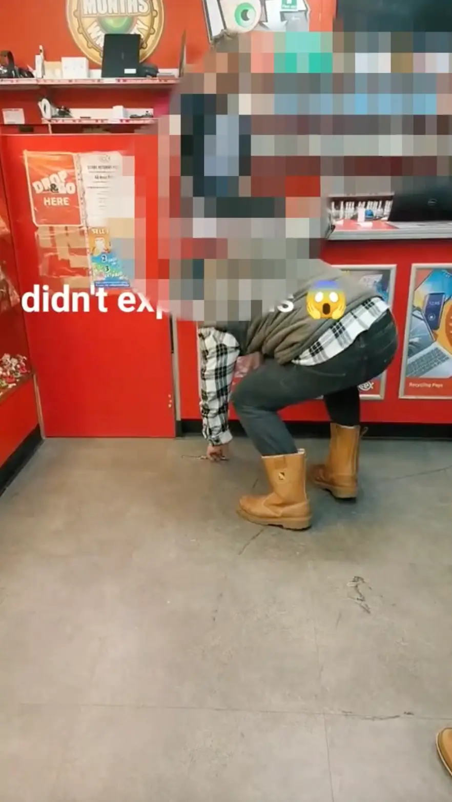 He got so worked up his watch came off his wrist.