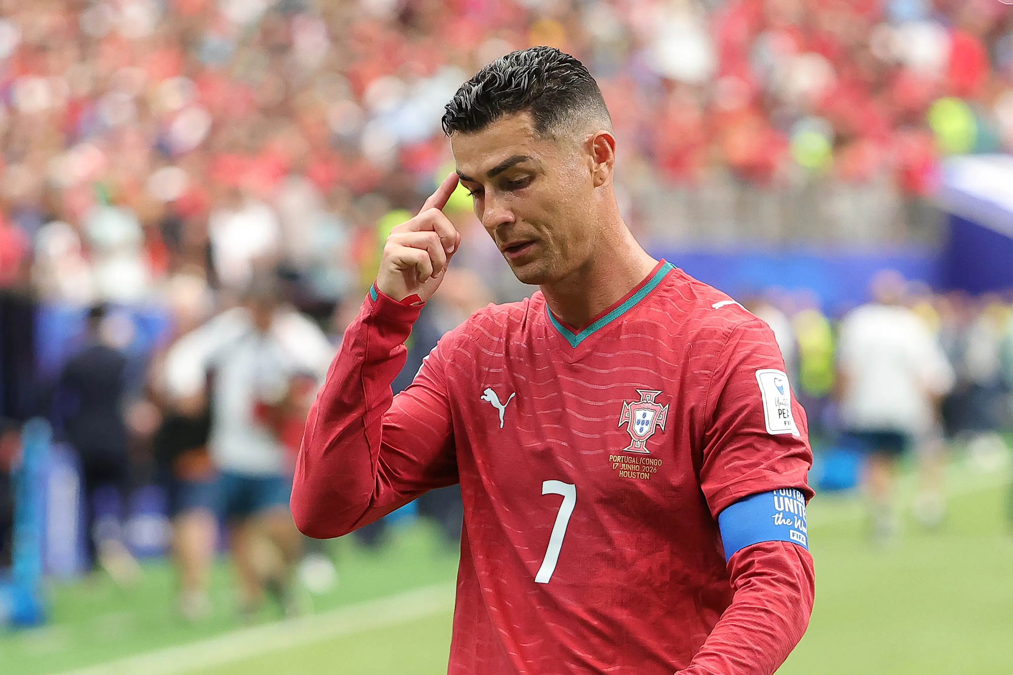 Ronaldo appears to support the suggestion that Argentina was favoured (Alex Slitz/Getty Images)