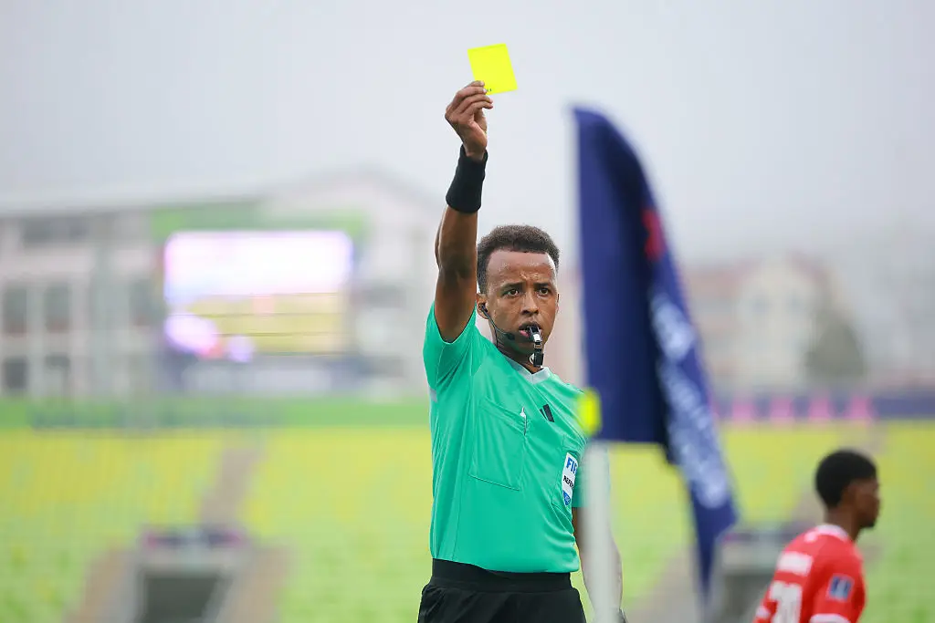 Omar Abdulkadir Artan sadly won't be able to referee in the 2026 World Cup (Hector Vivas - FIFA/FIFA via Getty Images)