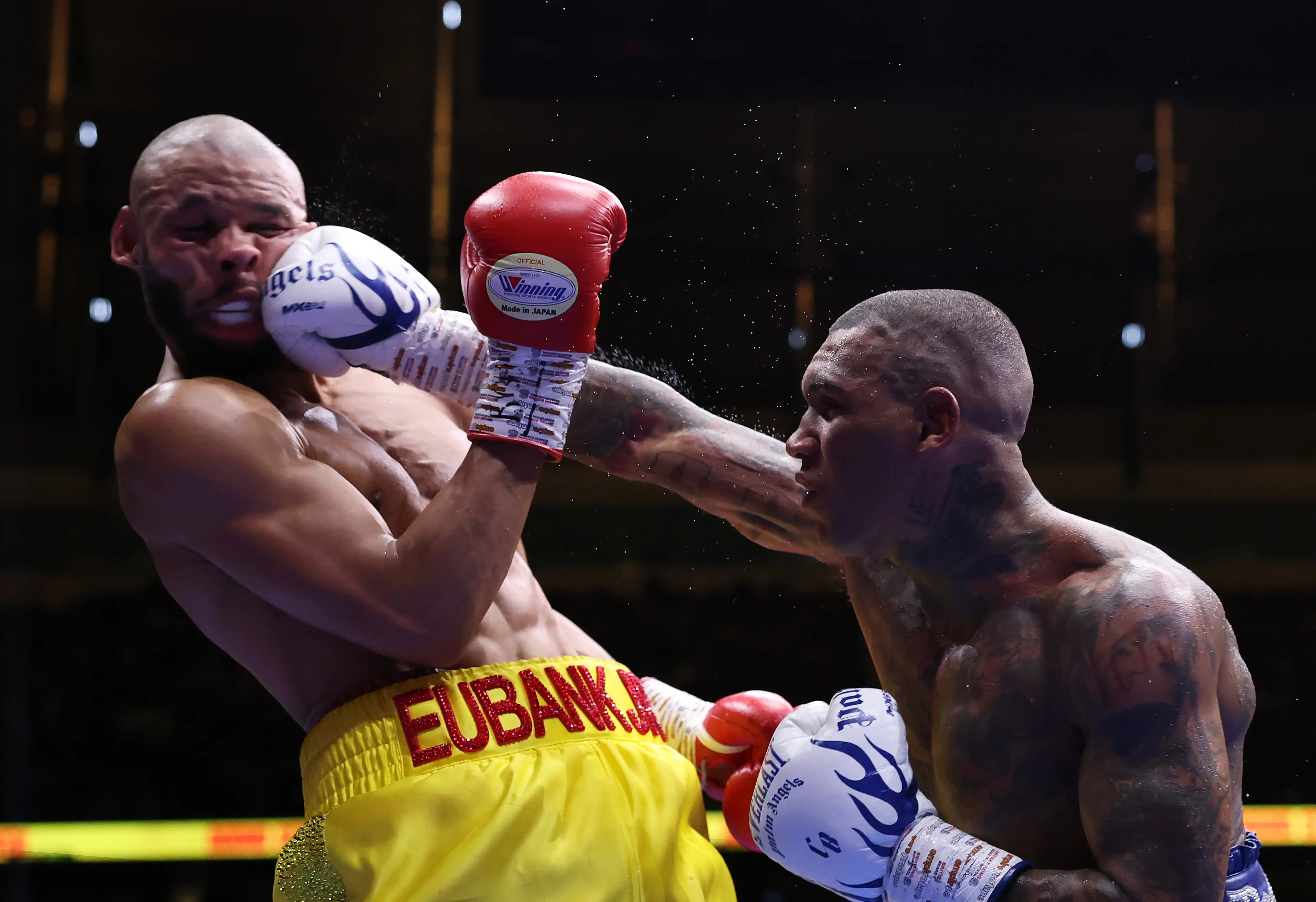 Conor Benn was the clear winner in the ring last night (Justin Setterfield/Getty Images)