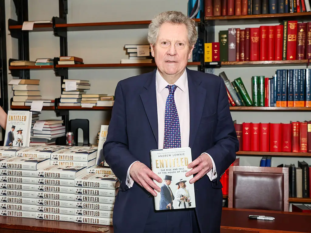 Andrew Lownie wrote a biography of Andrew Mountbatten-Windsor, and in an updated version releasing soon there are further claims about the former royal (Hoda Davaine/Getty Images)
