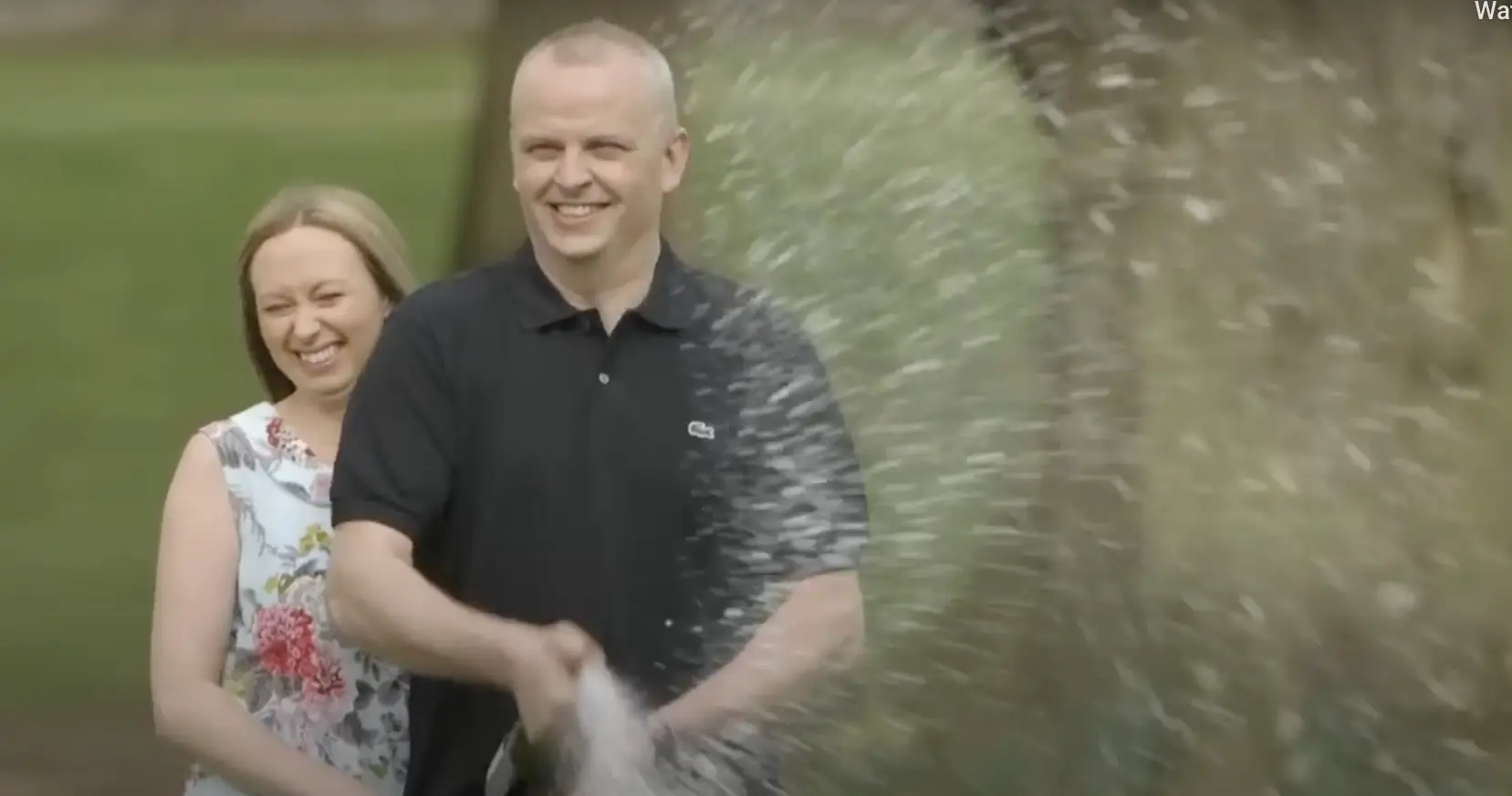 Neil Trotter won nearly £108 million on the EuroMillions in 2014 (National Lottery)