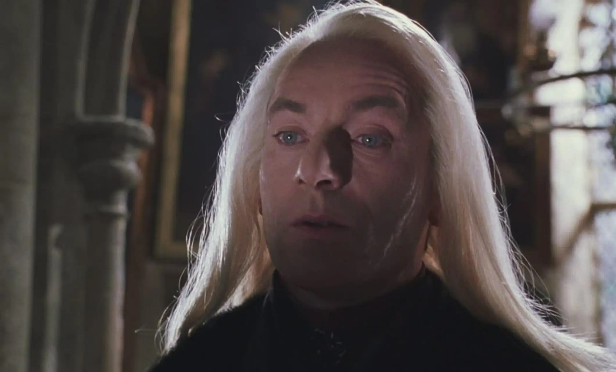 Isaacs starred as Lucius Malfoy in six of the eight Harry Potter films (IMDb/Warner)