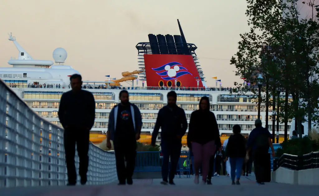 Would you put your kids in the 'Diaper Dash' race? (Gary Hershorn/Getty Images)