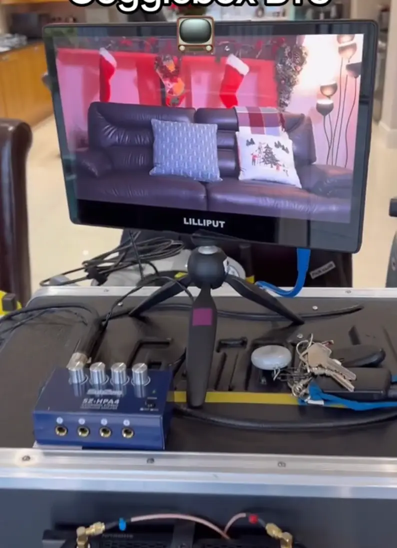 The comedian showed fans how the hit TV show is filmed (TikTok/melowencomedy)