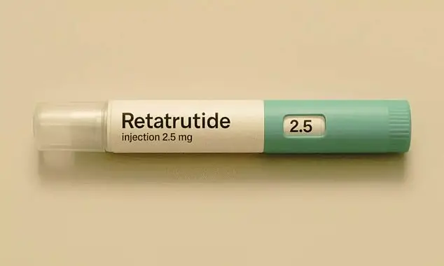 Retatrutide is an experimental once-weekly injectable medication developed by Eli Lilly (Retatrutide)