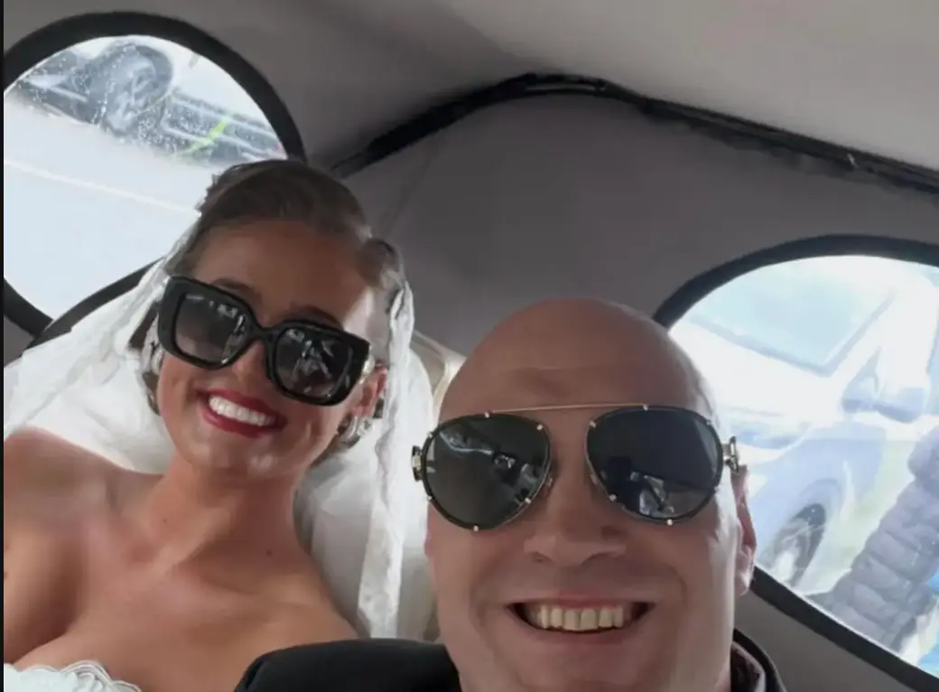 Tyson Fury is making sure his daughter has the best start to married life (Instagram/@tysonfury)