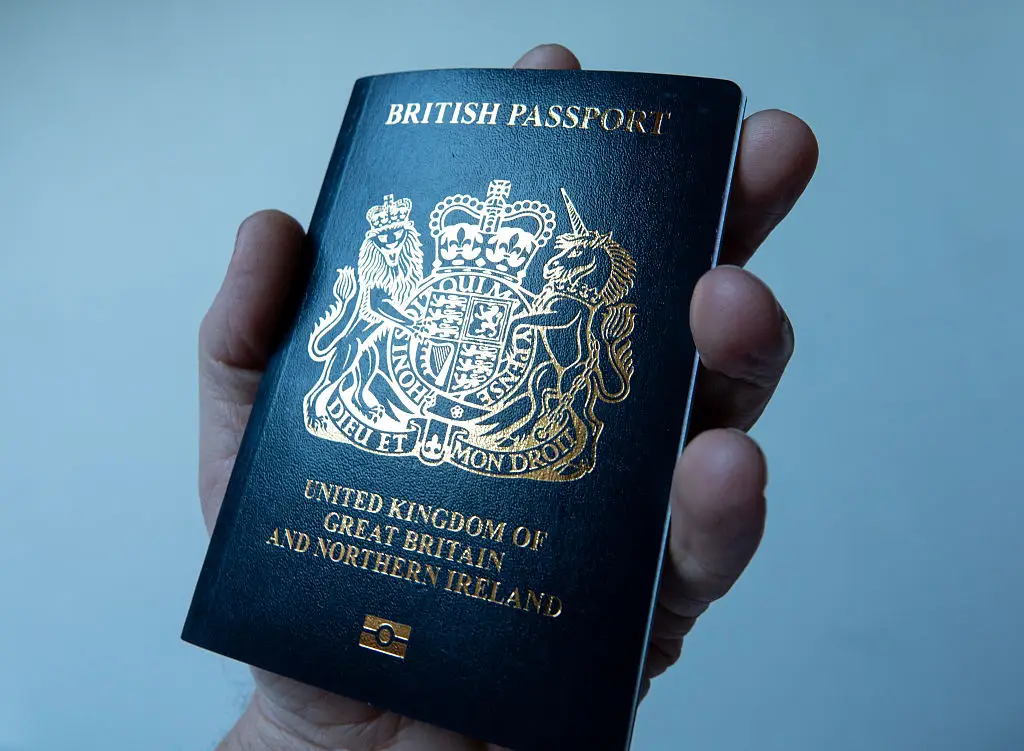 The 2020 design of the passport, which is being phased out (Matt Cardy/Getty Images)