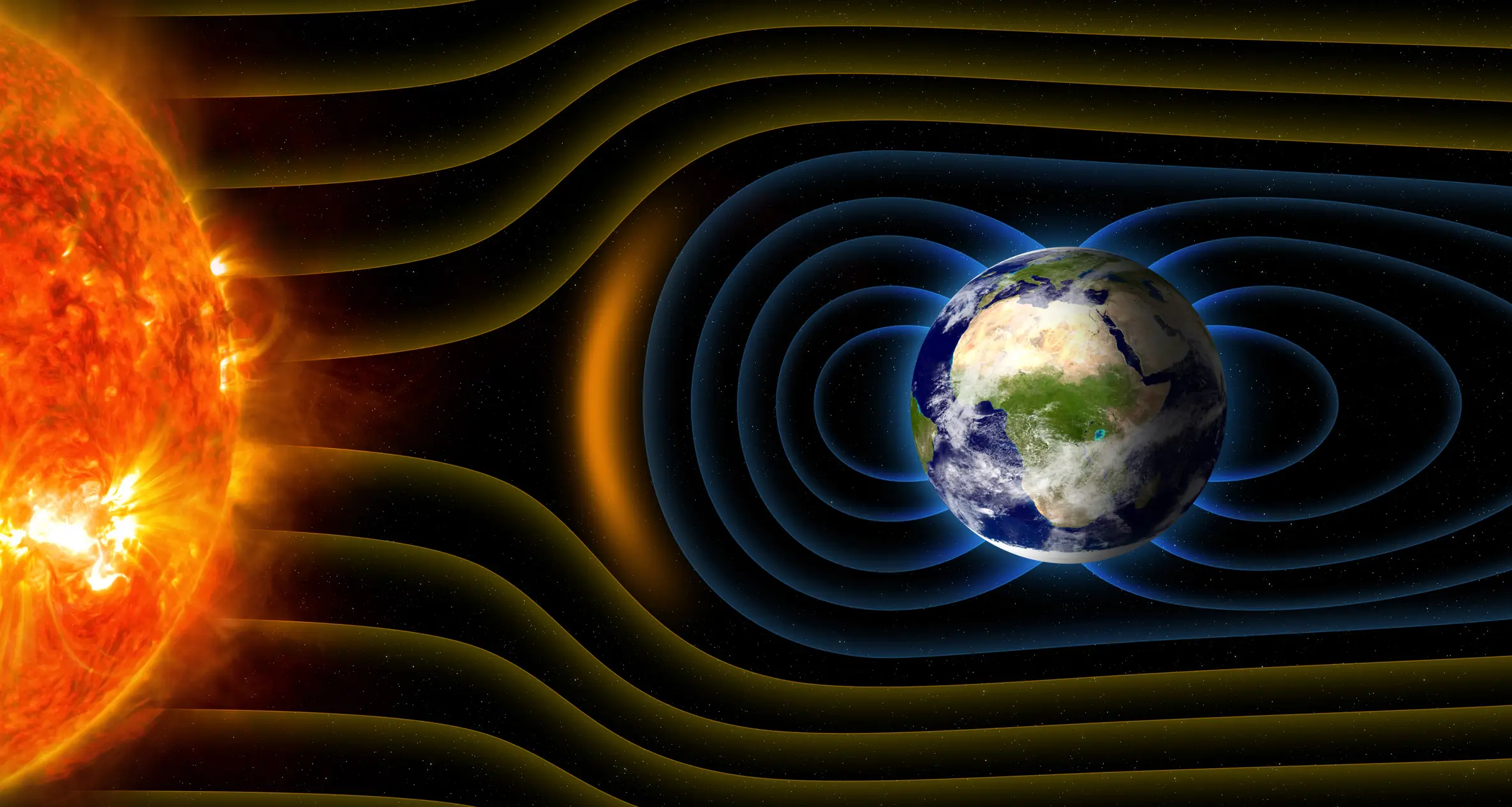 The Earth's core is responsible for our magnetic field (Getty Stock Images)