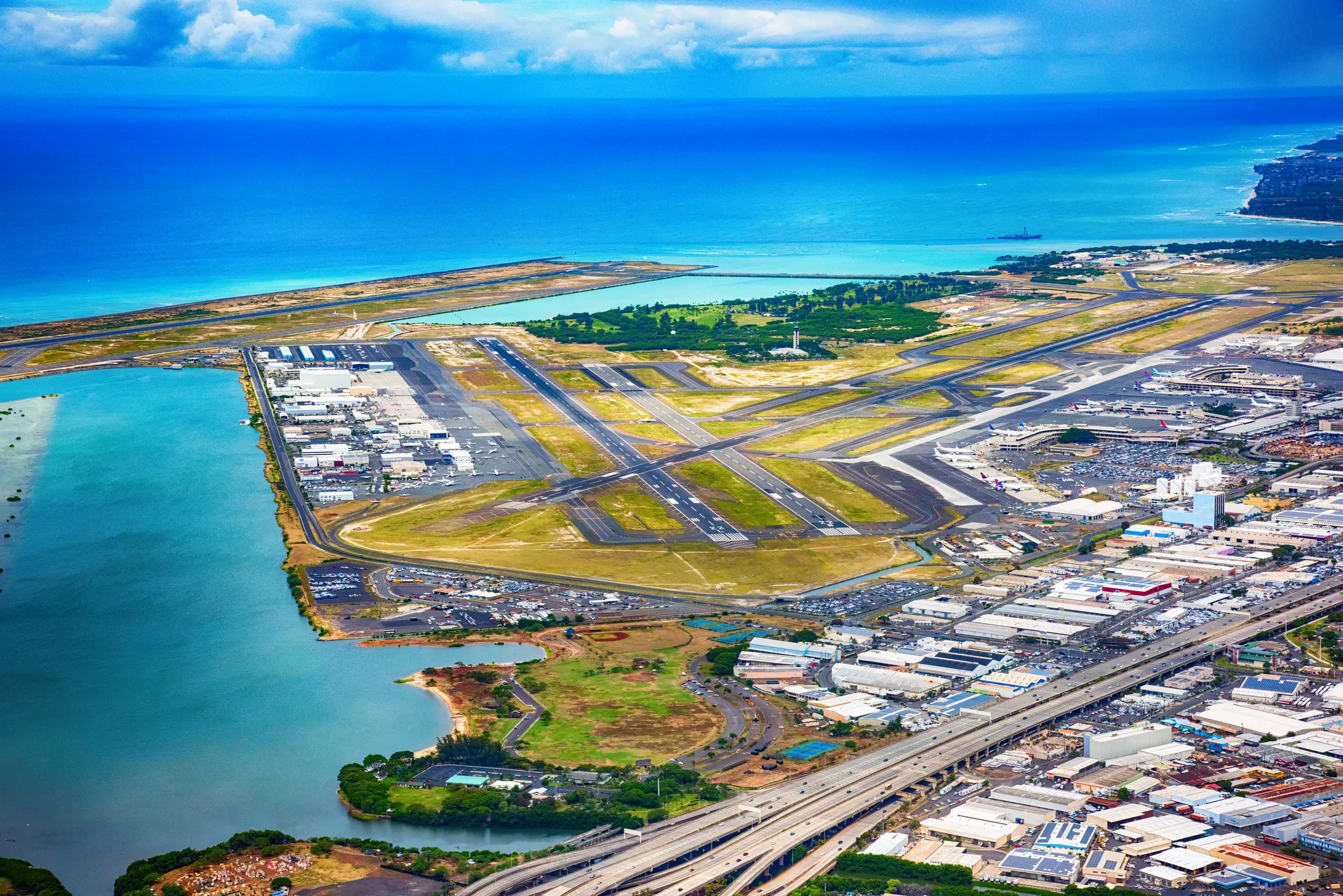 Two German friends were detained after arriving in Honolulu, Hawaii (Getty Stock Images)
