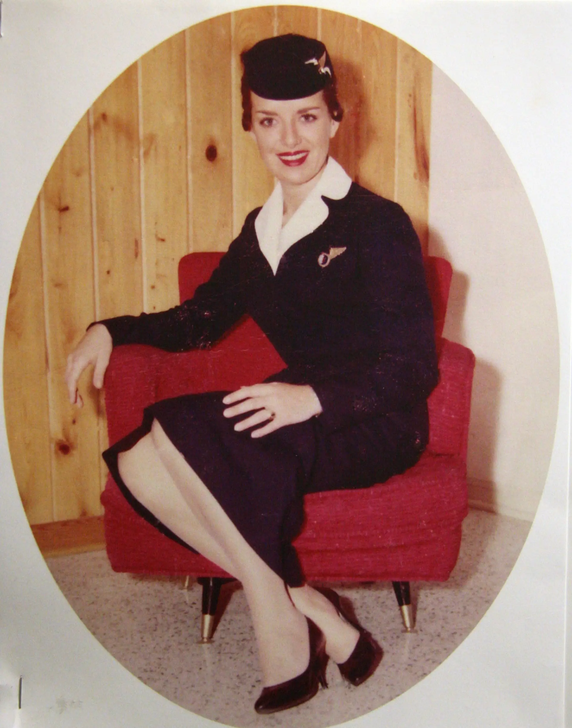 She was crowned the world's longest serving flight attendant by the Guinness World Records. (James M. Thresher/The The Washington Post via Getty Images)