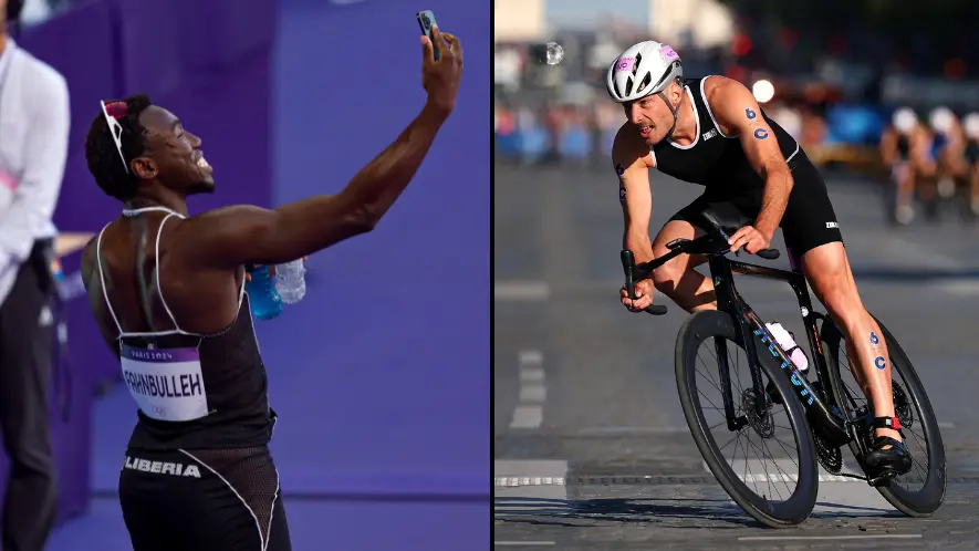 Really clever reason behind why some Olympians are wearing all black while competing