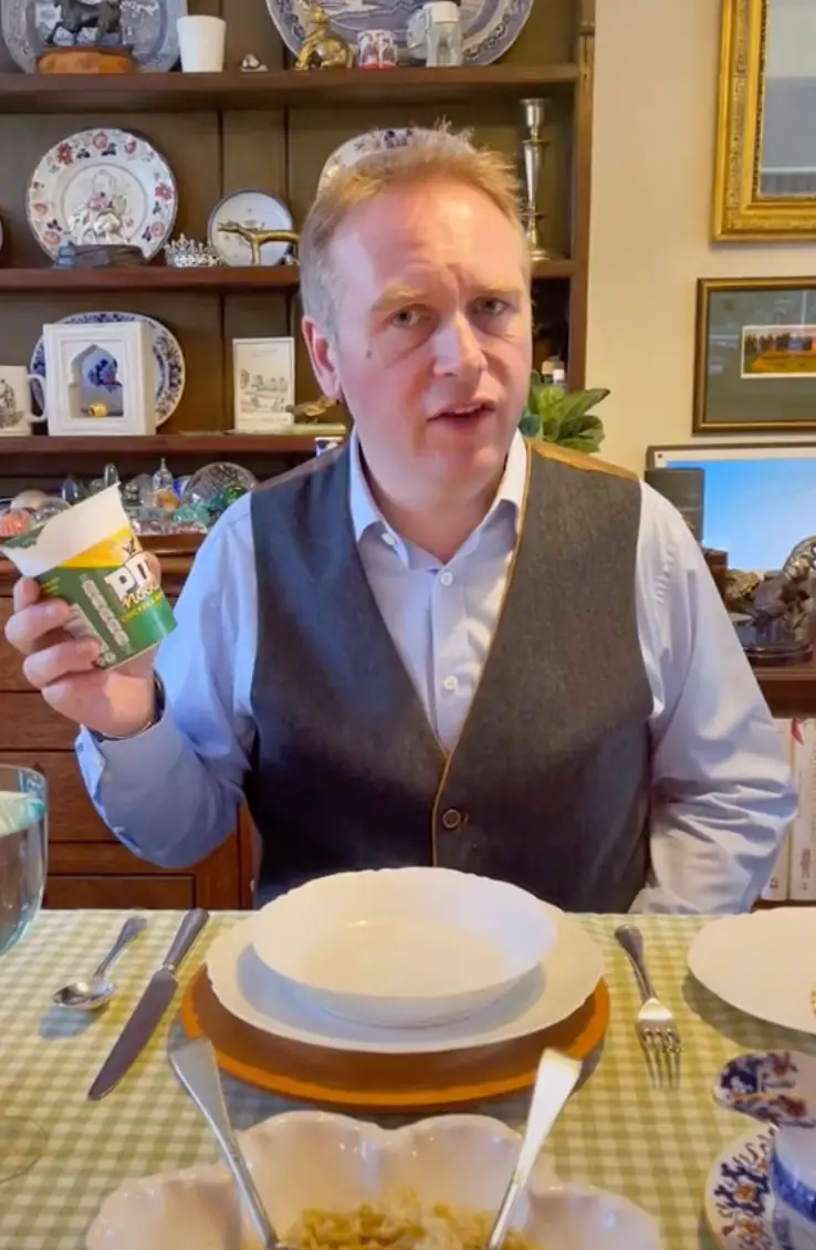 Grant Harrold claims he used to be a butler to King Charles III and family.