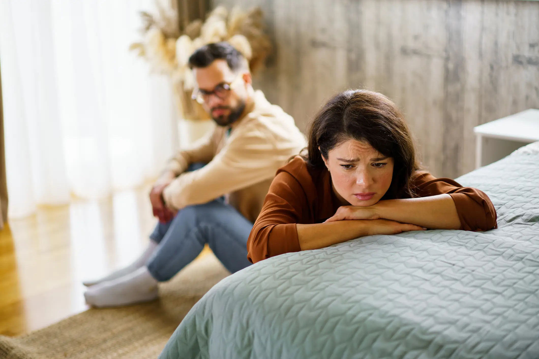 If your partner is mentally checking out of the relationship before leaving you there will be signs (Getty Stock Images)