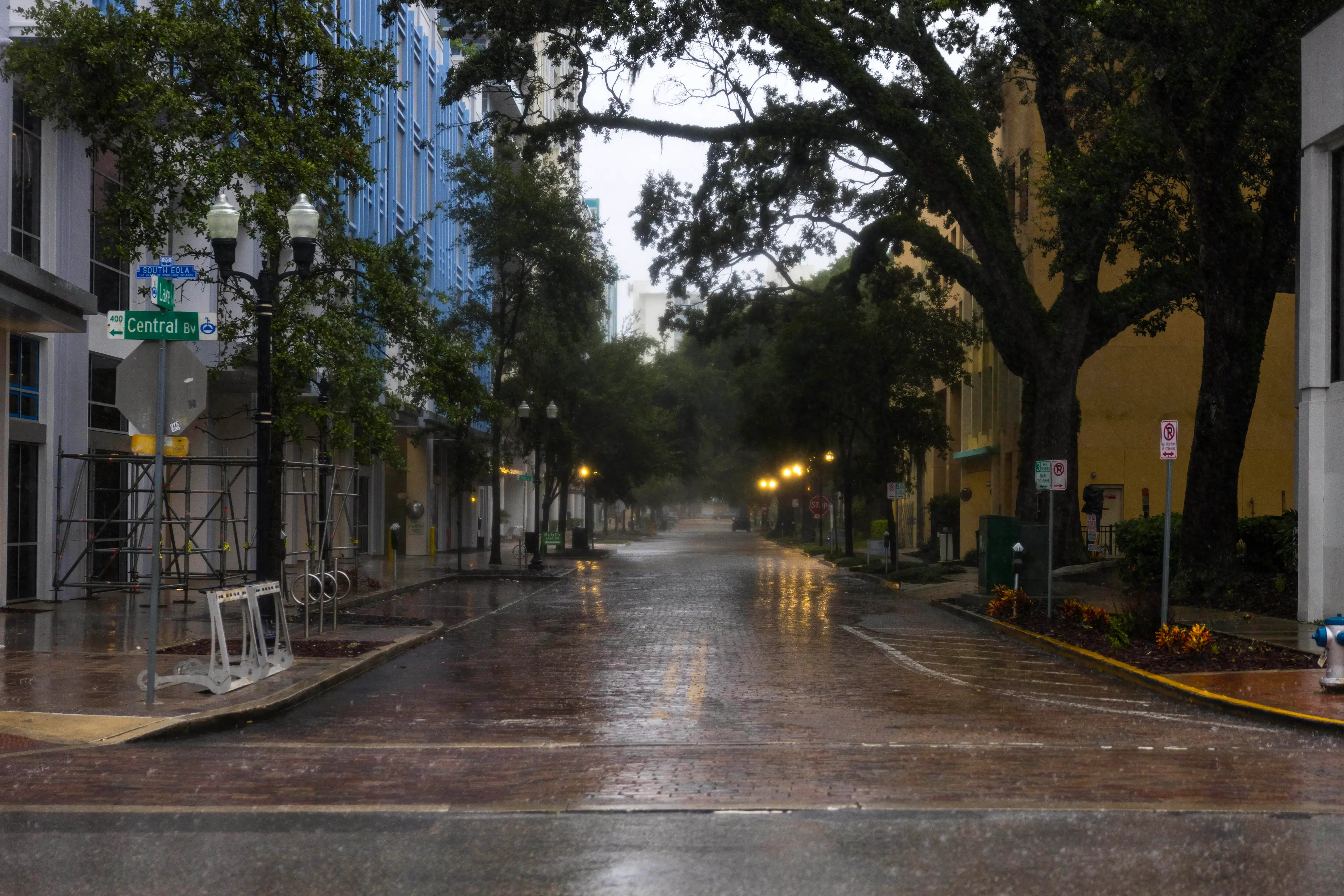 Orlando has been hit by the storm. (Saul Martinez/Getty Images)
